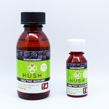 Hush Sizzurp Marionberry 1:1 CBD:THC 250MG